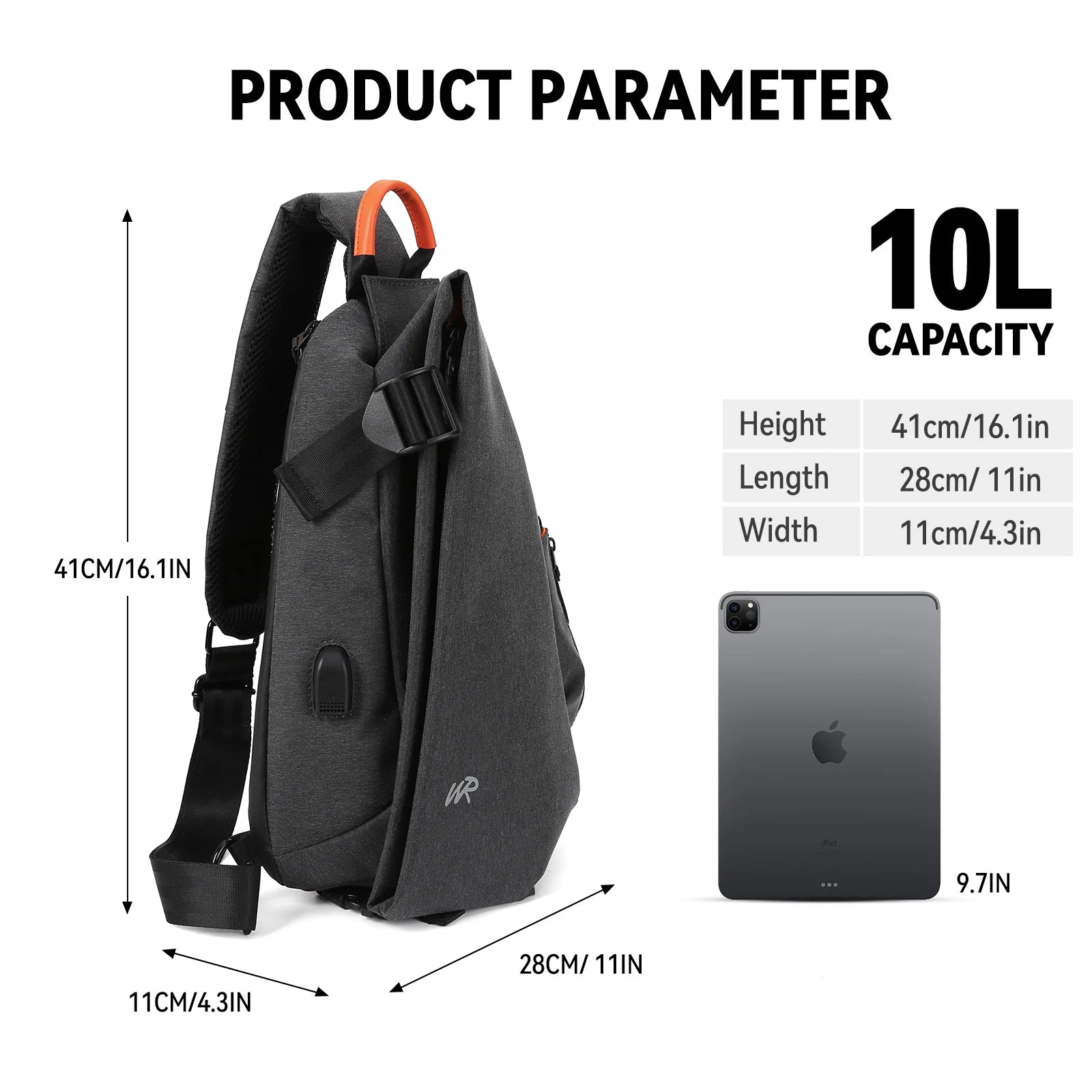 One-Shoulder Hiking Bag