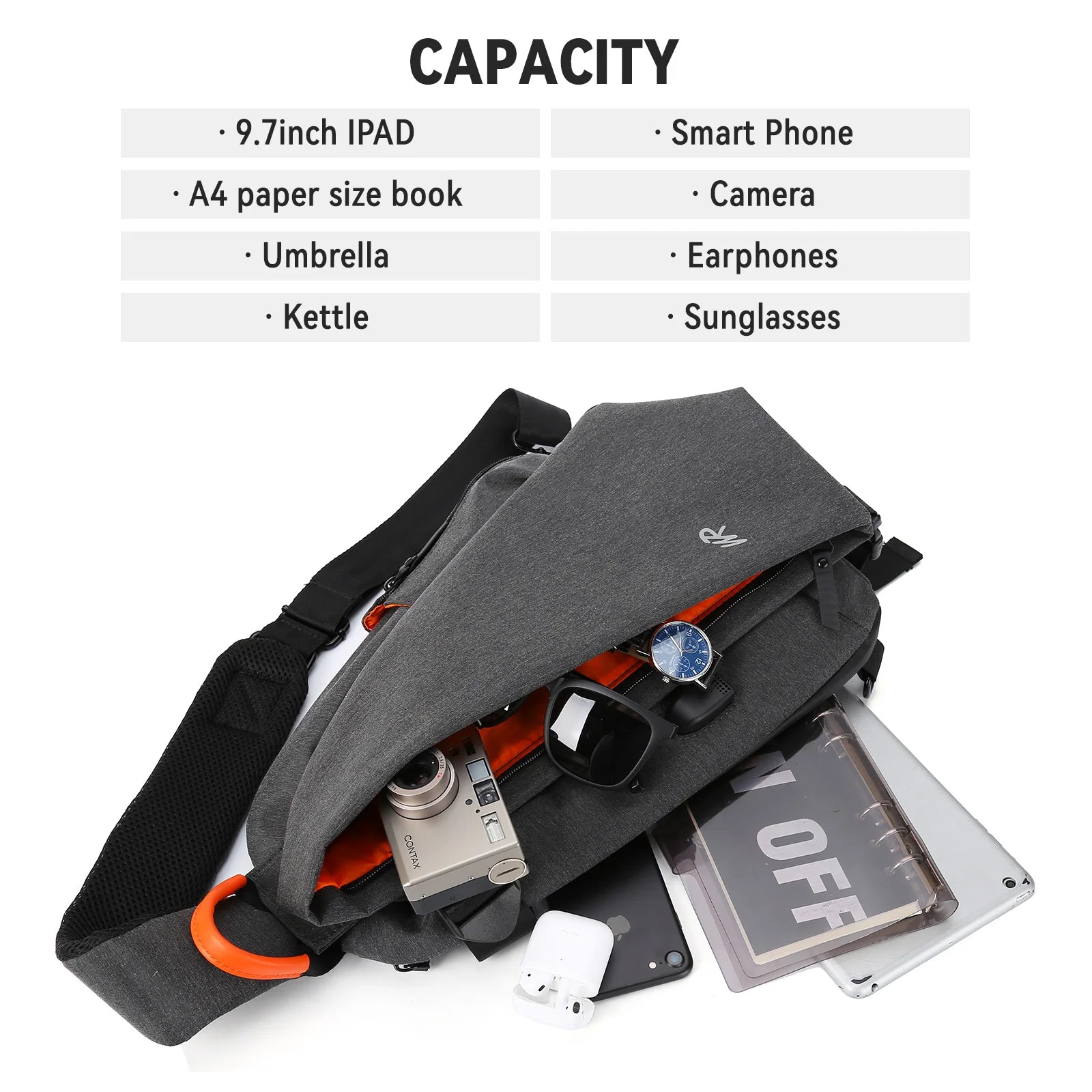 One-Shoulder Hiking Bag
