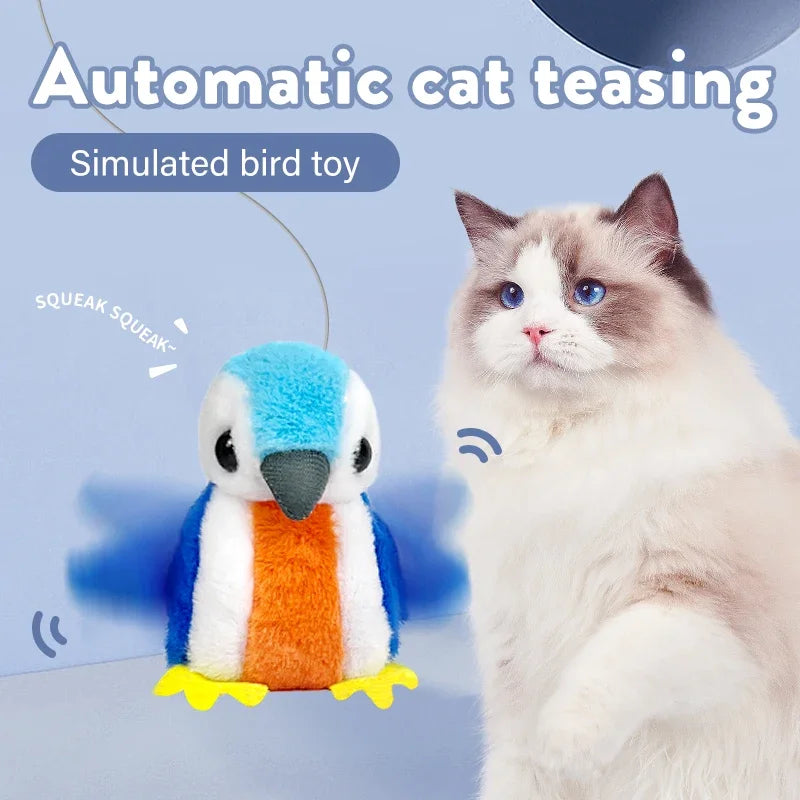 Interactive Cat Bird Toy