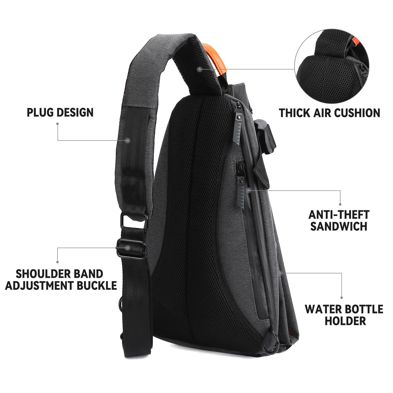 One-Shoulder Hiking Bag