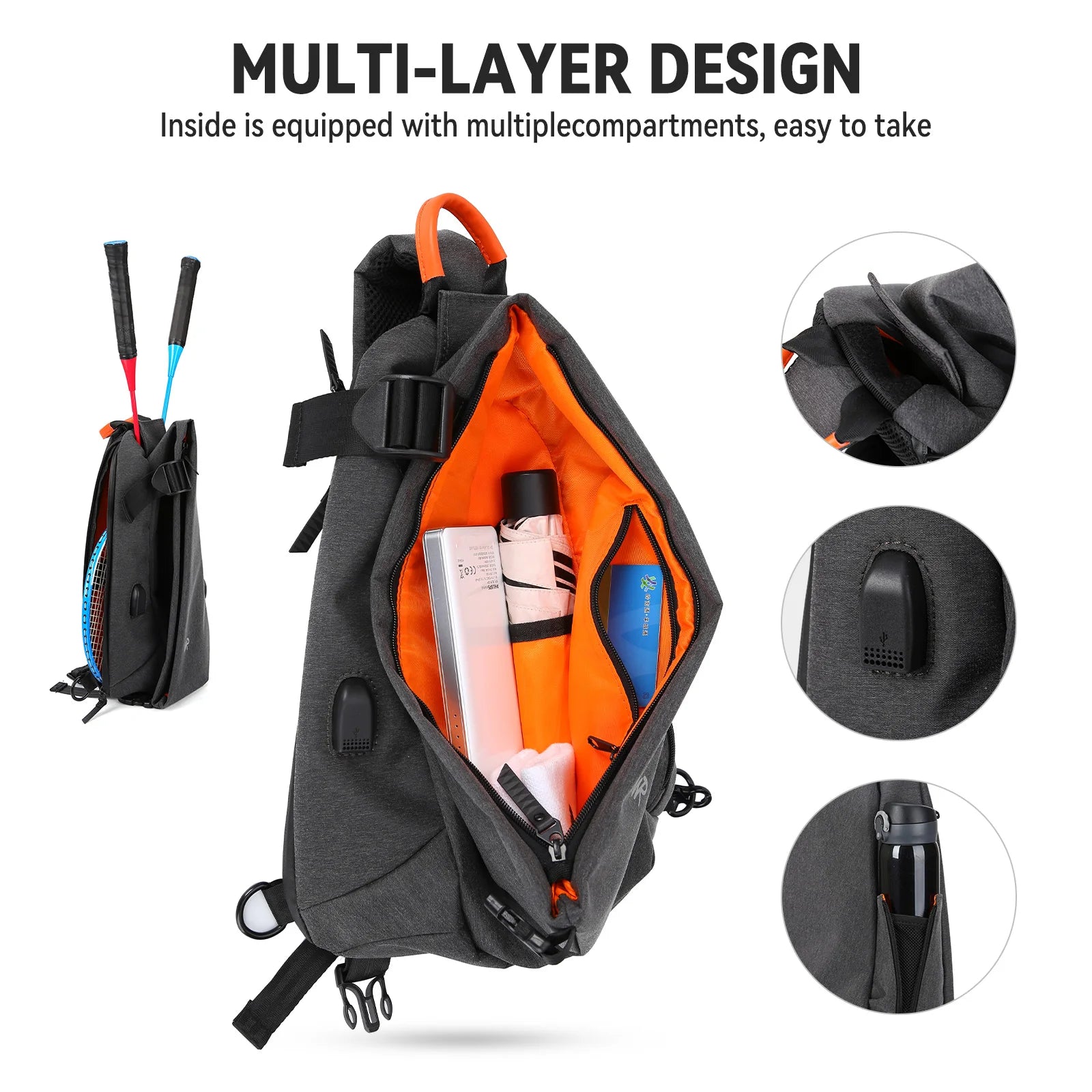 One-Shoulder Hiking Bag