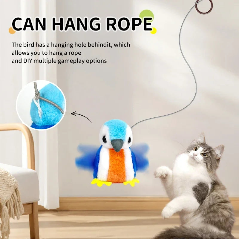 Interactive Cat Bird Toy