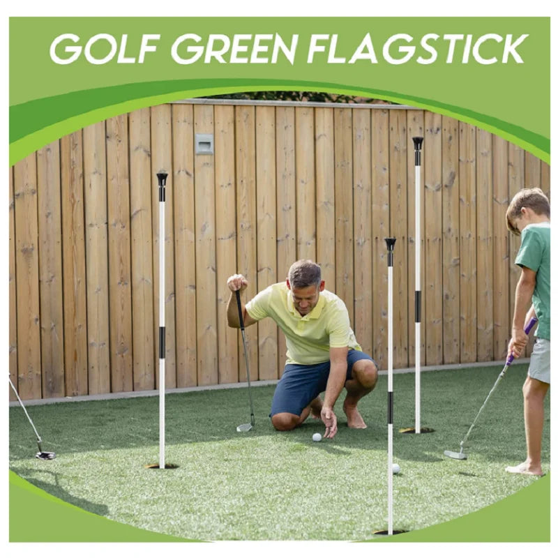 Mini Golf Flagpole Set 